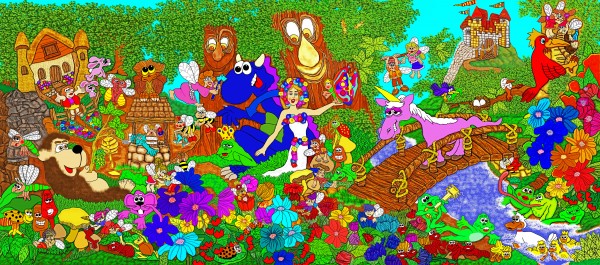 fantasy 36 x 80 pic by Danny Less